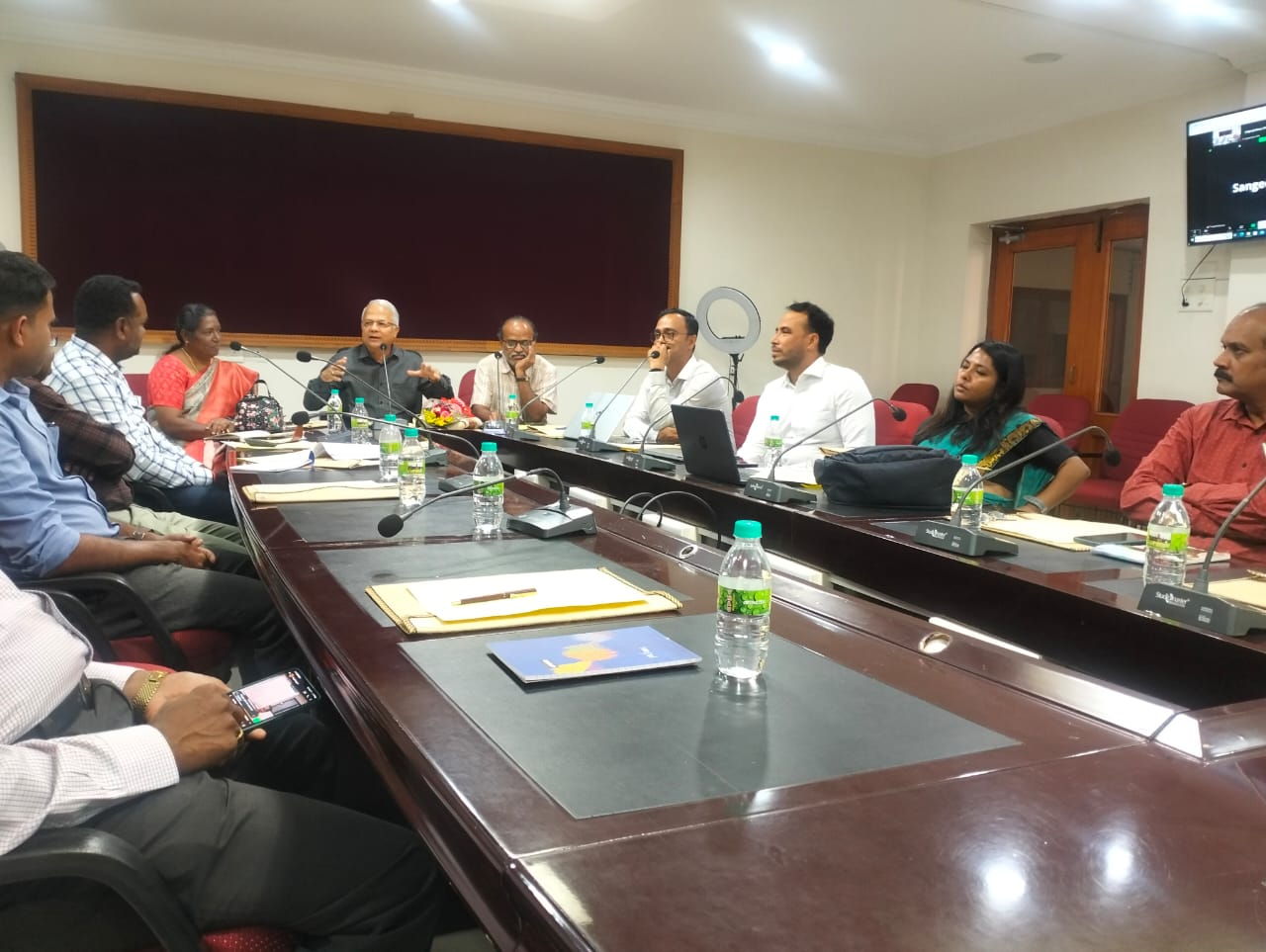 Prof. B K Sarmah chaired the review meeting of Tea Network project 3 at TNAU on 22nd March 2024.
